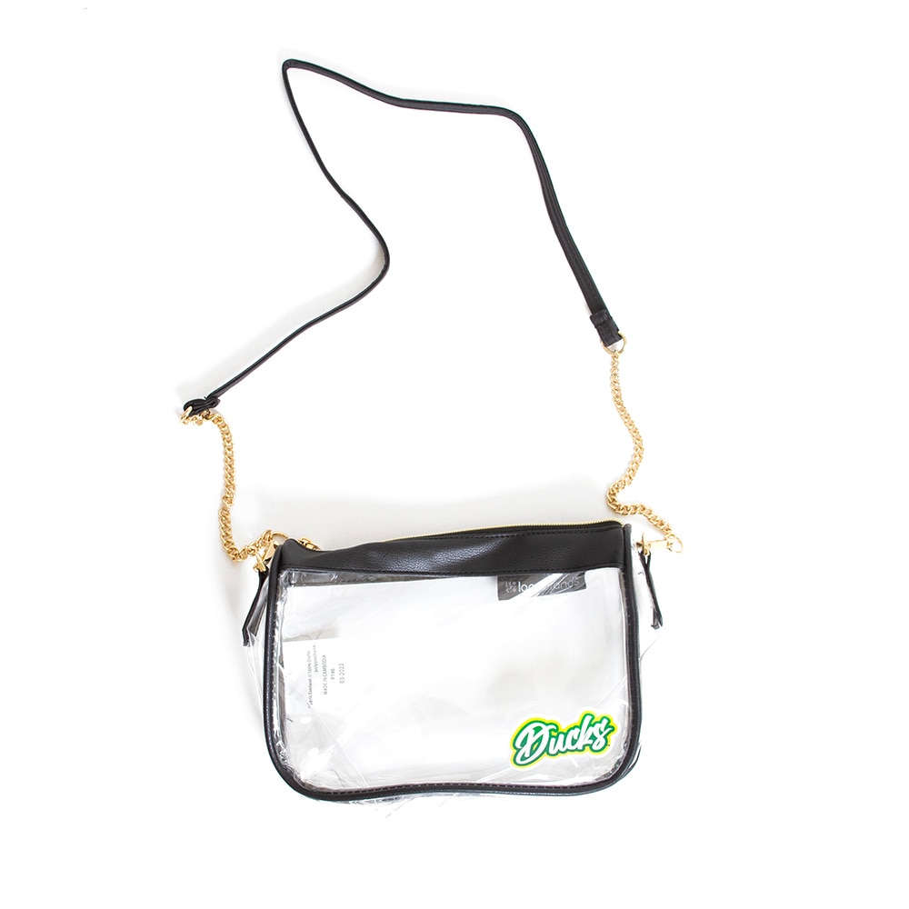 Oregon, Logo Brand, Clear Bag, Accessories, Unisex, 10.5"x3.5"x8", 594341